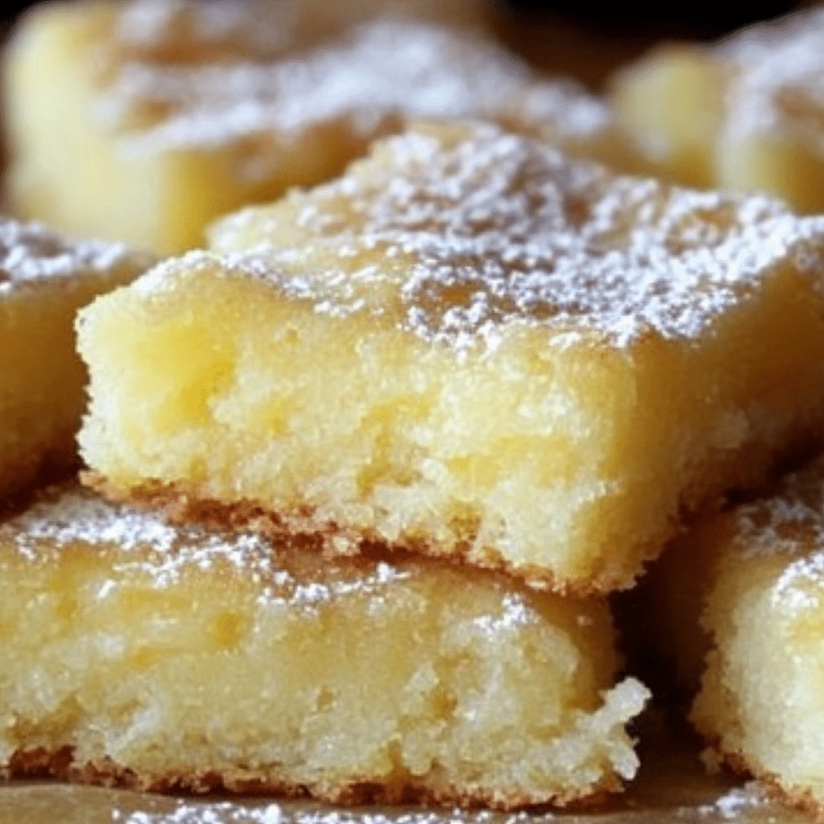 2 Ingredient Lemon Cake Bars Recipe