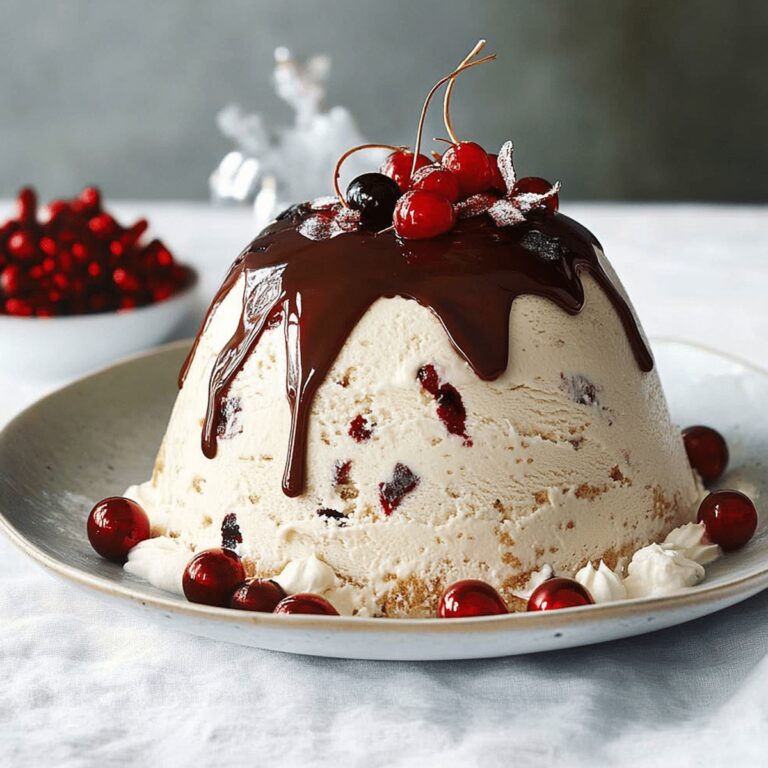 Christmas Ice-Cream Cake Recipe