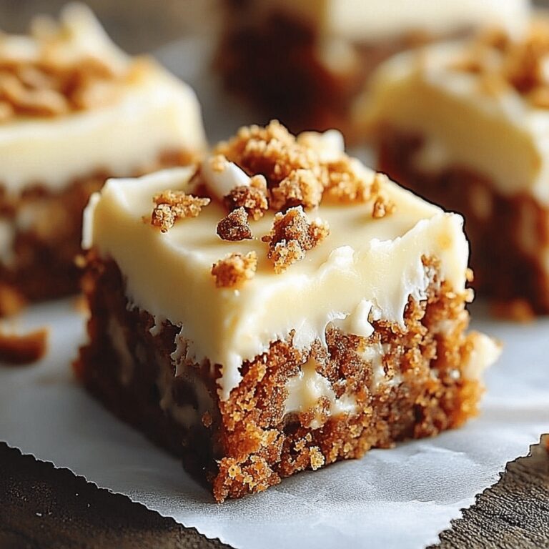 Decadent Carrot Cake Bars With Cream Cheese Frosting Recipe