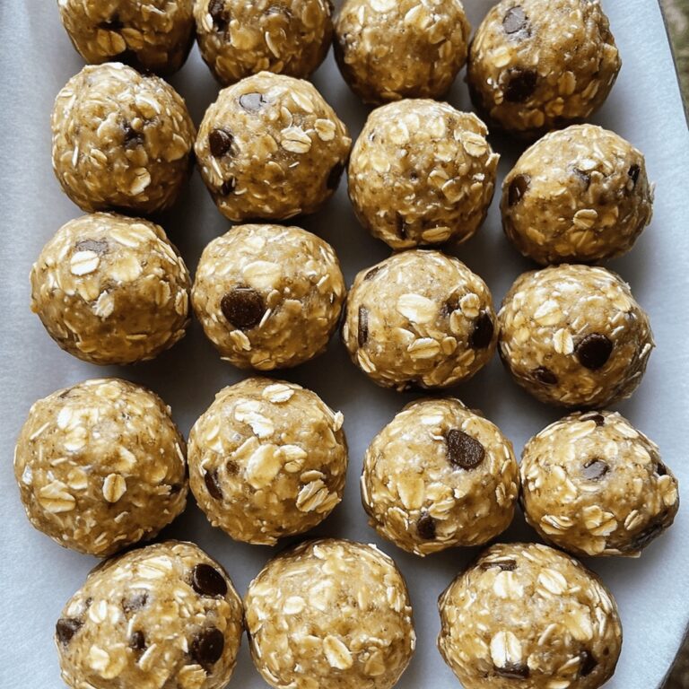 Energy Oatmeal Balls Recipe