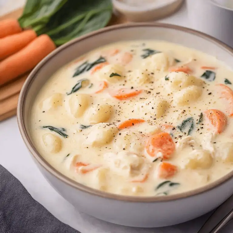 Hearty Chicken Gnocchi Soup Recipe
