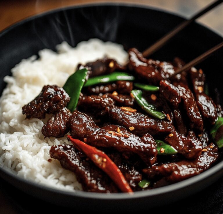 Tender Mongolian Beef Recipe