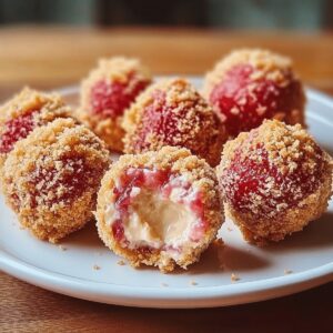 Strawberry Cheesecake Crunch Bites Recipe