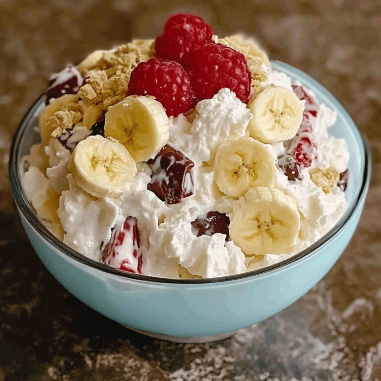Banana Split Fluff Salad Recipe