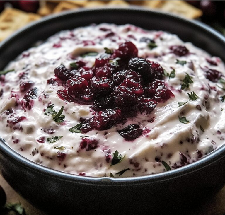Spicy Cranberry Jalapeno Cream Cheese Dip Recipe
