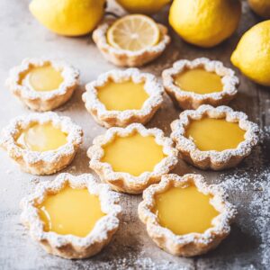 Lemon Curd Tartlets Recipe