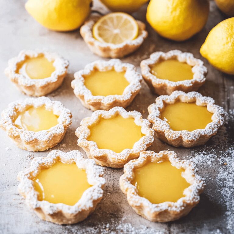 Lemon Curd Tartlets Recipe