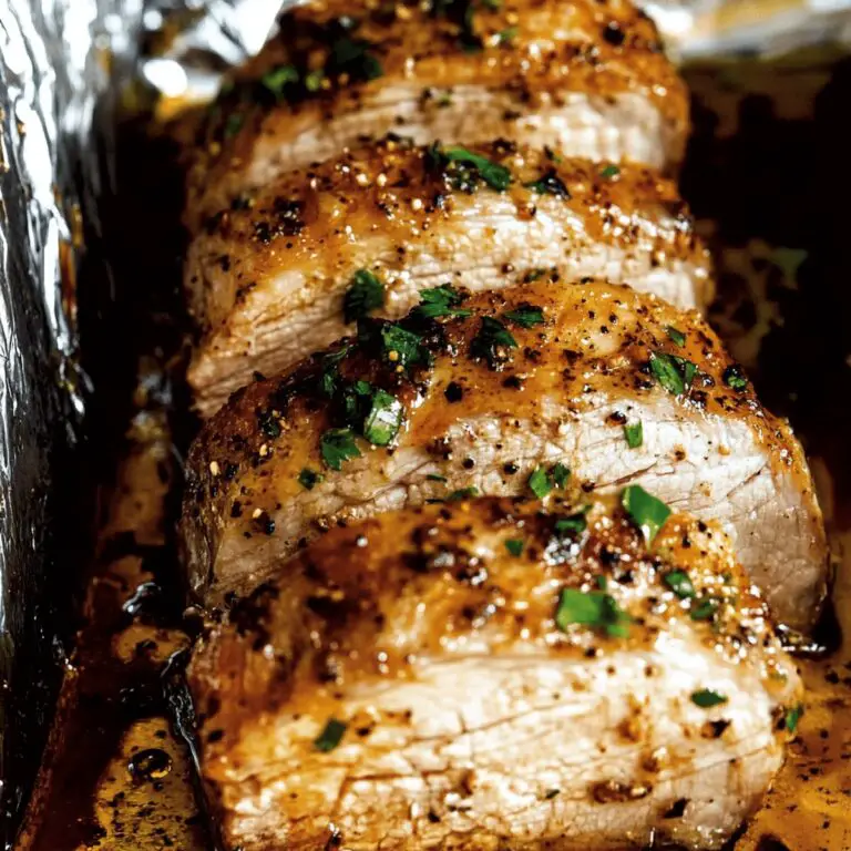 Succulent Oven Baked Pork Tenderloin Recipe