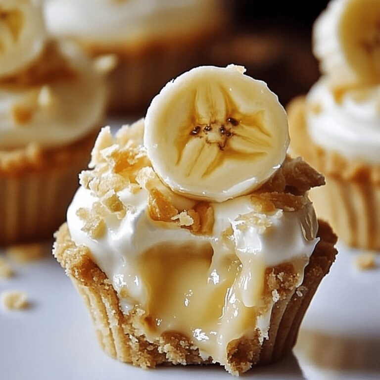 No-Bake Mini Banana Cream Pies Recipe