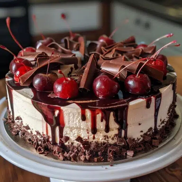 Rich Black Forest Cheesecake Recipe