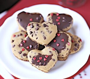 Dreamy Chocolate Chip Cookie Dough Hearts Recipe