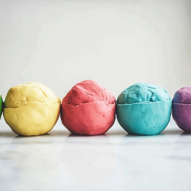 Colorful Homemade Playdough Recipe