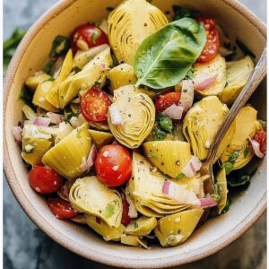 Rustic Tuscan Artichoke Salad Recipe