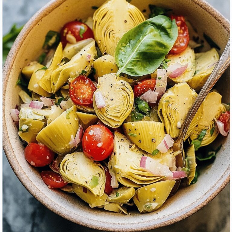 Rustic Tuscan Artichoke Salad Recipe