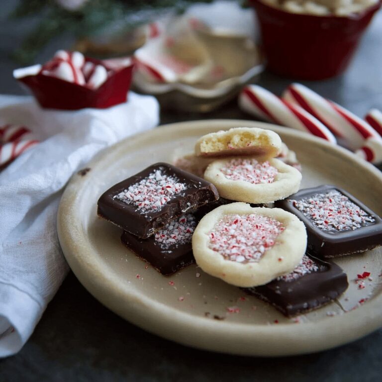 Chocolate Peppermint Bark Sugar Cookies Recipe