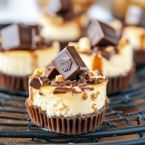 Indulgent Mini Rolo Cheesecakes Recipe
