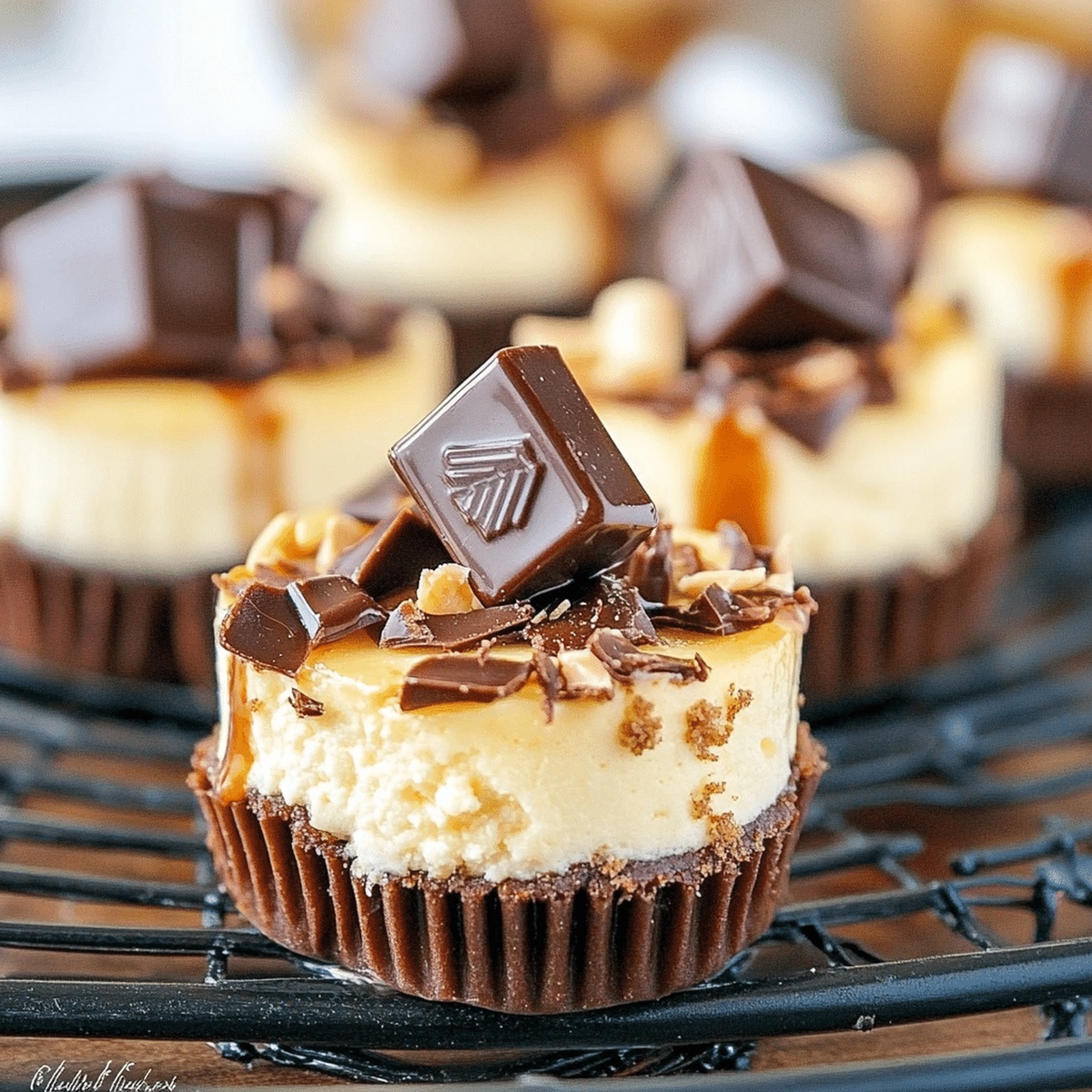 Indulgent Mini Rolo Cheesecakes Recipe