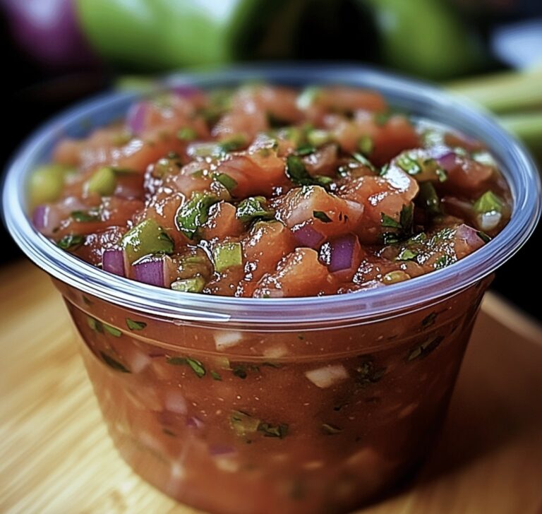 Vibrant Homemade Salsa Recipe