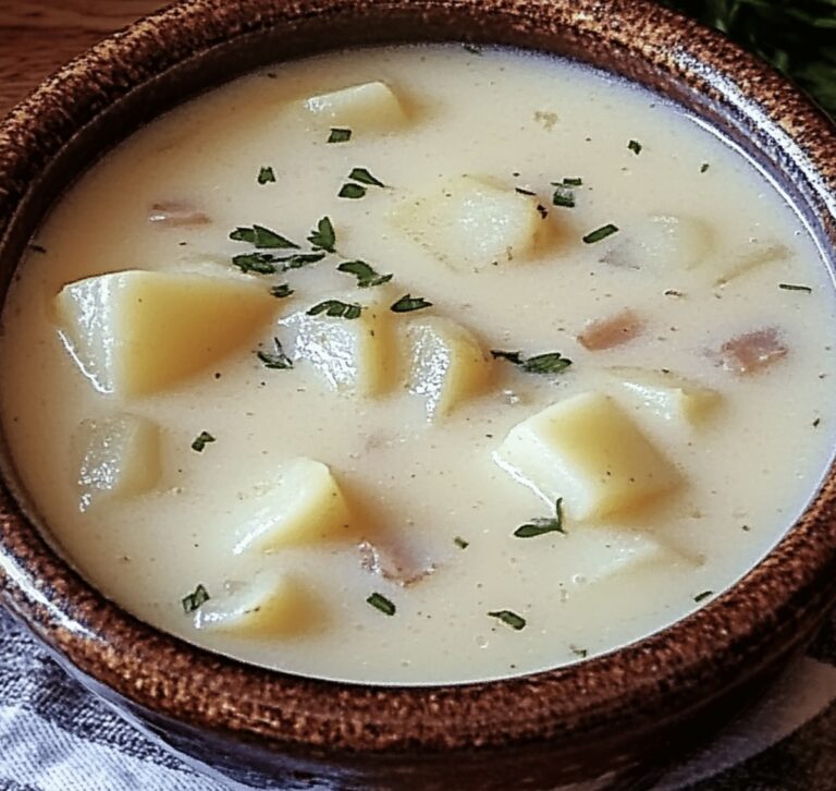 Grandmas Homemade Potato Soup Recipe