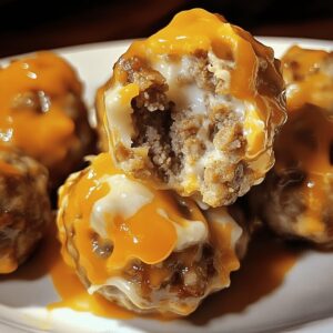 Rotel Cream Cheese Sausage Balls Recipe