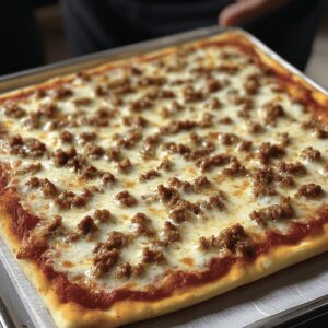 School Cafeteria Pizza Recipe
