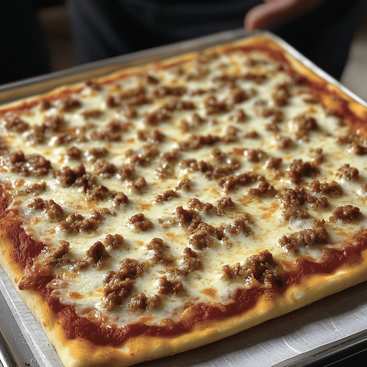 School Cafeteria Pizza Recipe