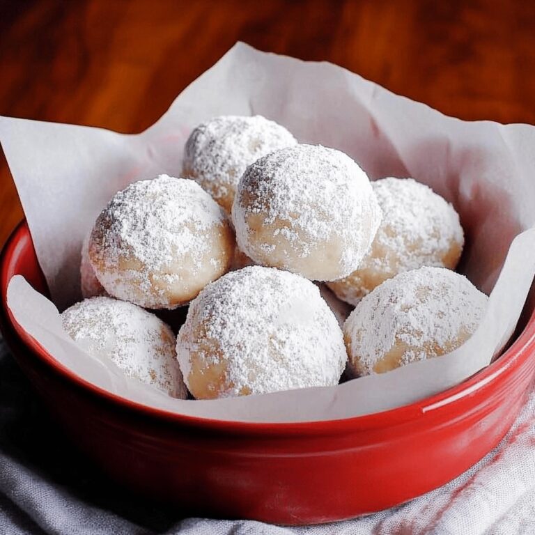 Snowball Cookies Recipe