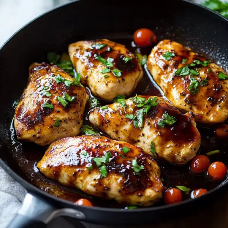 Tender Balsamic Chicken Recipe