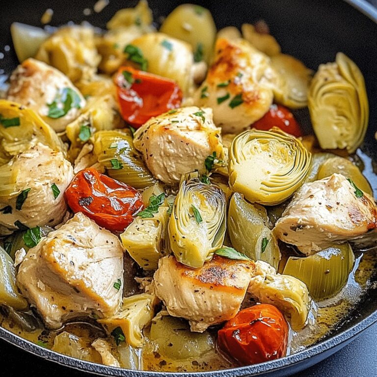 Rustic Chicken Artichoke Skillet Recipe