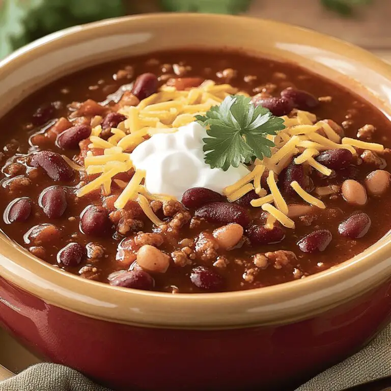 Hearty Crockpot Chili Recipe