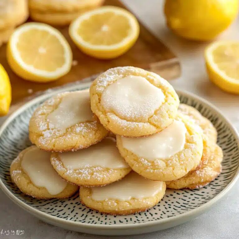 Sweet Lemon Sugar Cookies Recipe