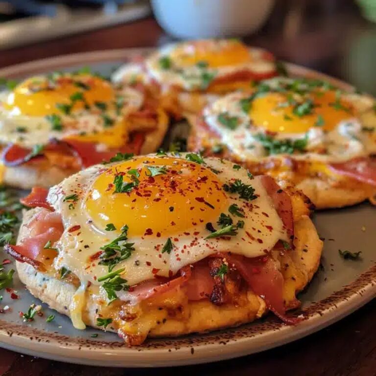 Cheesy English Muffin Breakfast Pizza Recipe