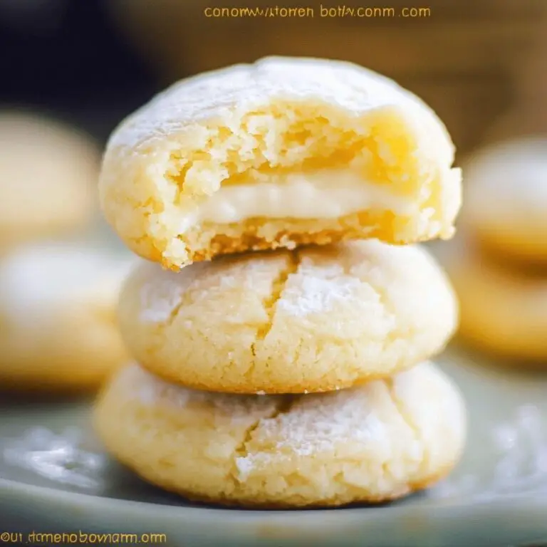 Soft Lemon Cream Cheese Cookies Recipe