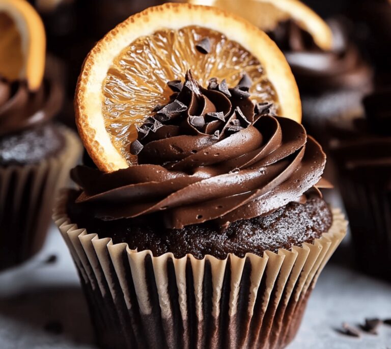 Sinful Chocolate Orange Cupcakes Recipe