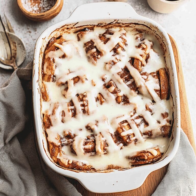 Easy Cinnamon Roll Casserole Recipe