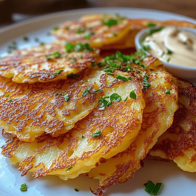 Buttery German Potato Pancakes Recipe
