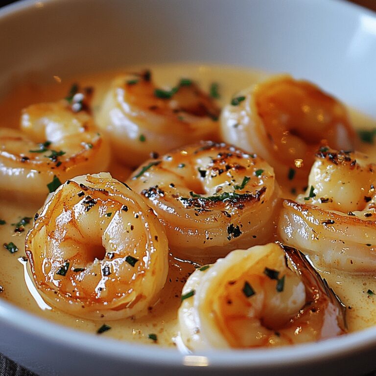 Silky Garlic Prawns Recipe