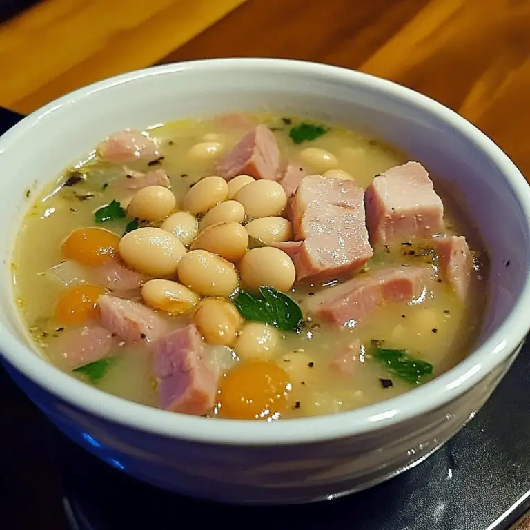 Hearty Ham And White Bean Soup Recipe