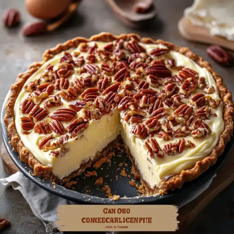 Luscious Pecan Cheesecake Pie Recipe