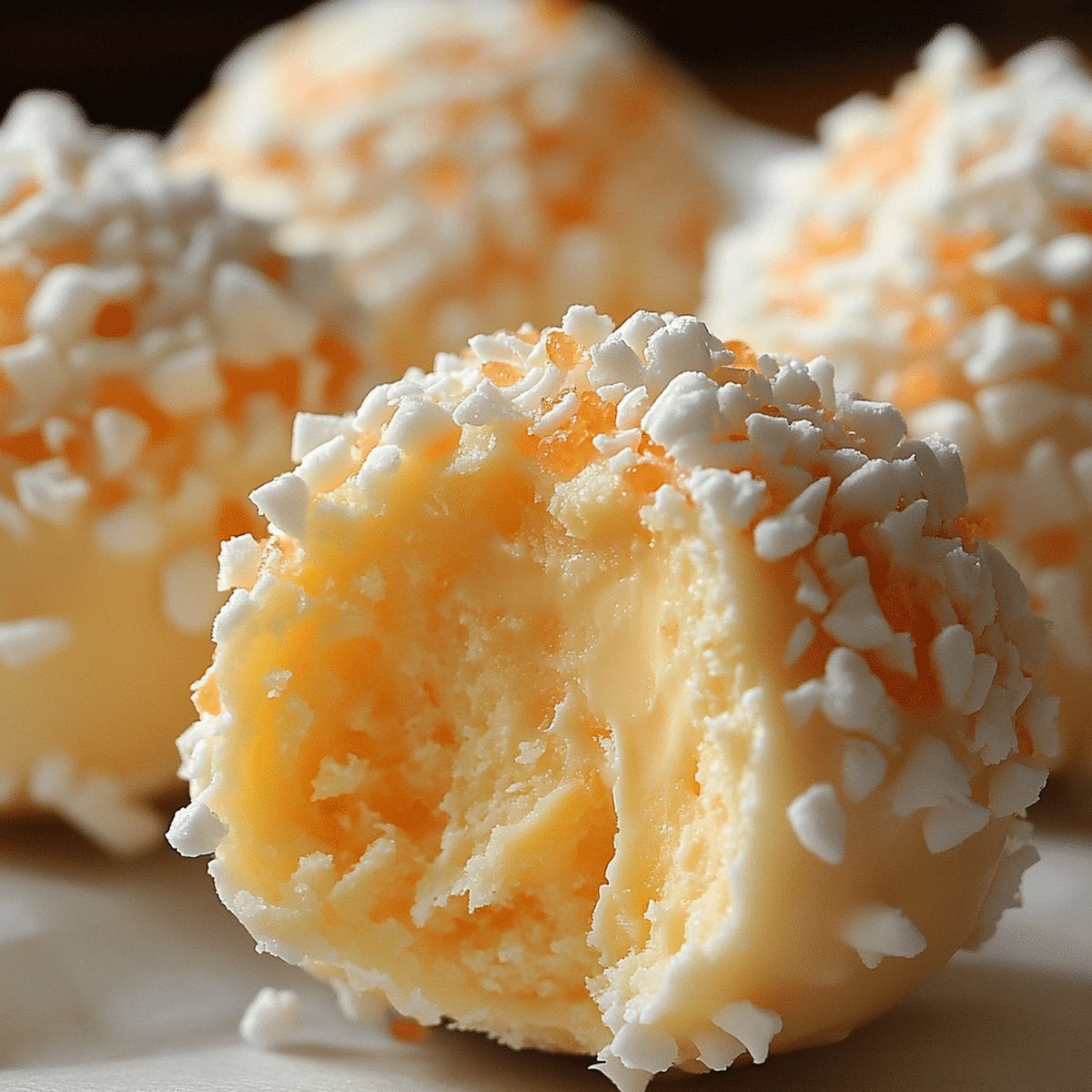 No Bake Orange Creamsicle Truffles Recipe