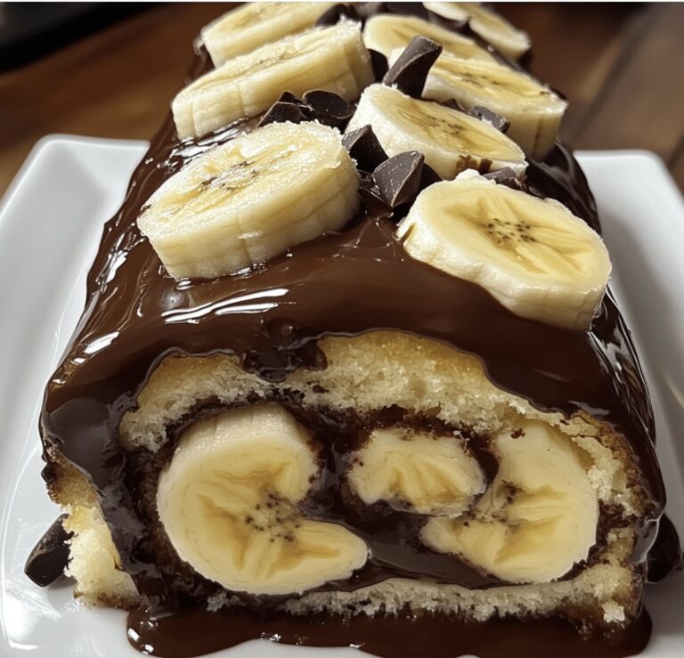 Luscious Banana Chocolate Dream Roll Recipe