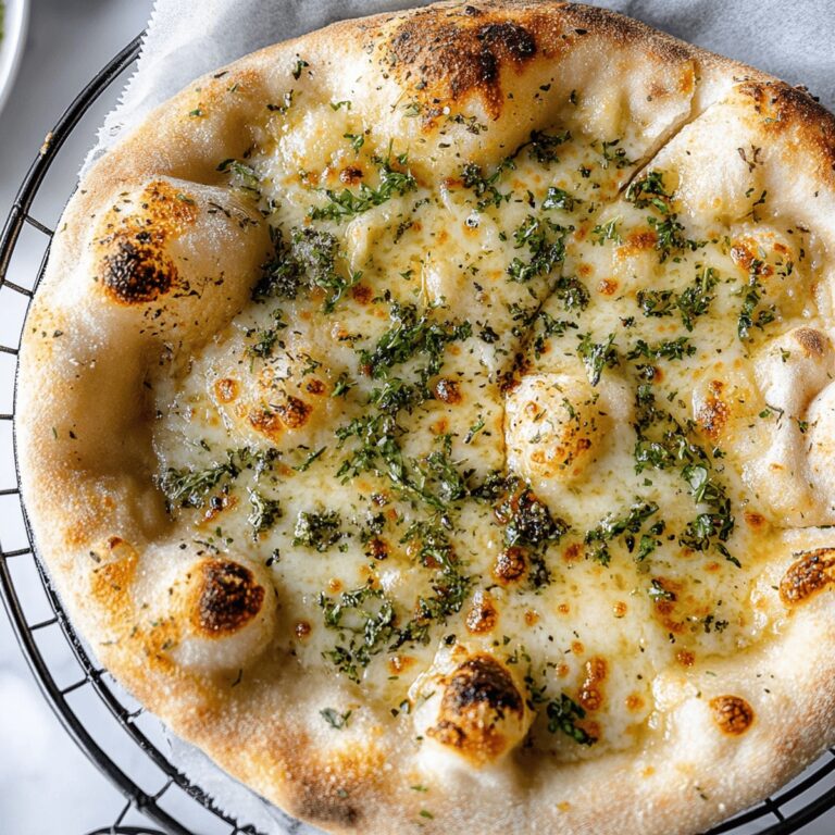 Buttery Garlic Pizza Recipe