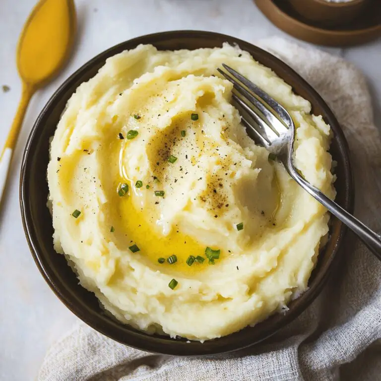 Fluffy Mashed Potatoes Recipe