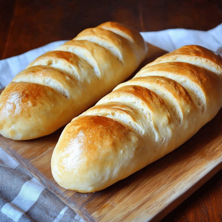 Rustic Homemade Bakery French Bread Recipe