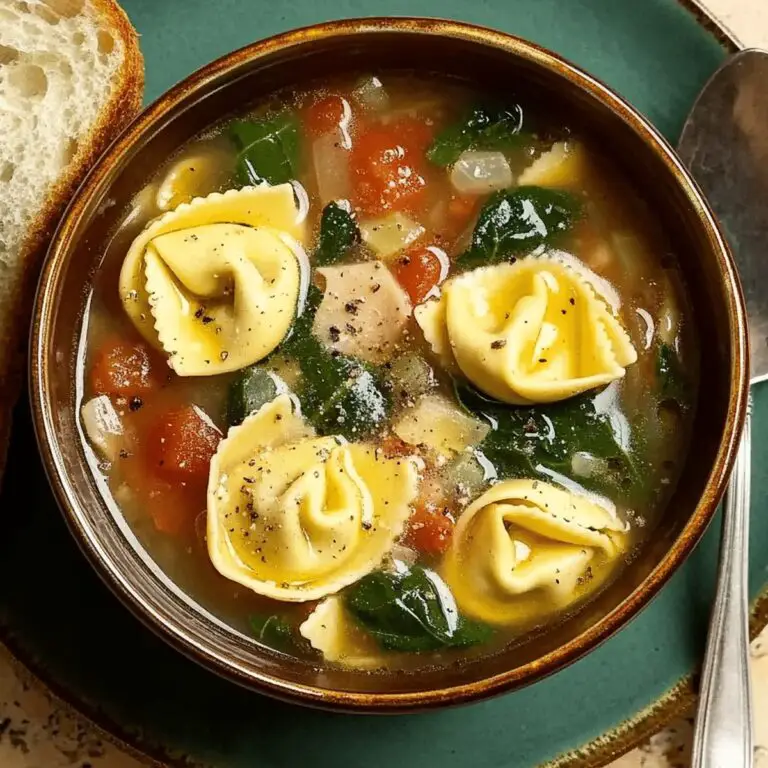 Spinach Tortellini Soup Recipe