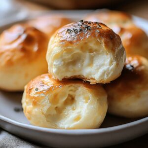 Cheesy Mozzarella Biscuit Bombs Recipe