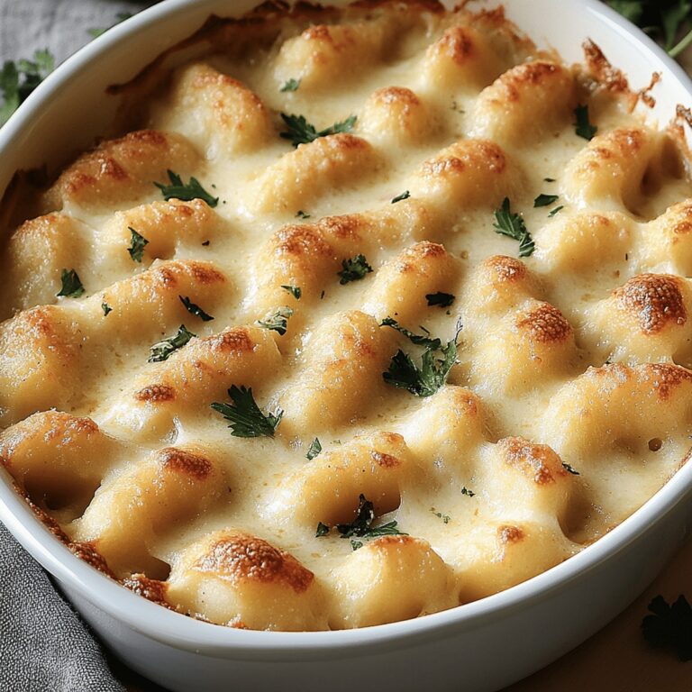 Creamy Baked Gnocchi Recipe