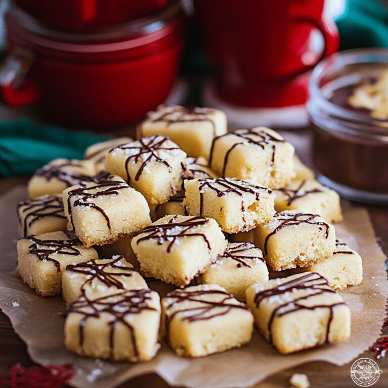 Chocolate Shortbread Bites Recipe