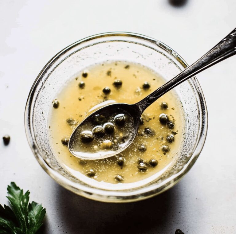 Tangy Lemon Caper Sauce Recipe