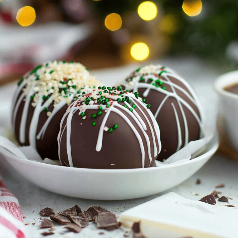 Christmas Hot Cocoa Bombs Recipe